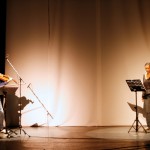 Frontière/Grens/Border : Jacques Dupriez et Sophie Bachir, interprètes d'une pièce de Thierry Paste